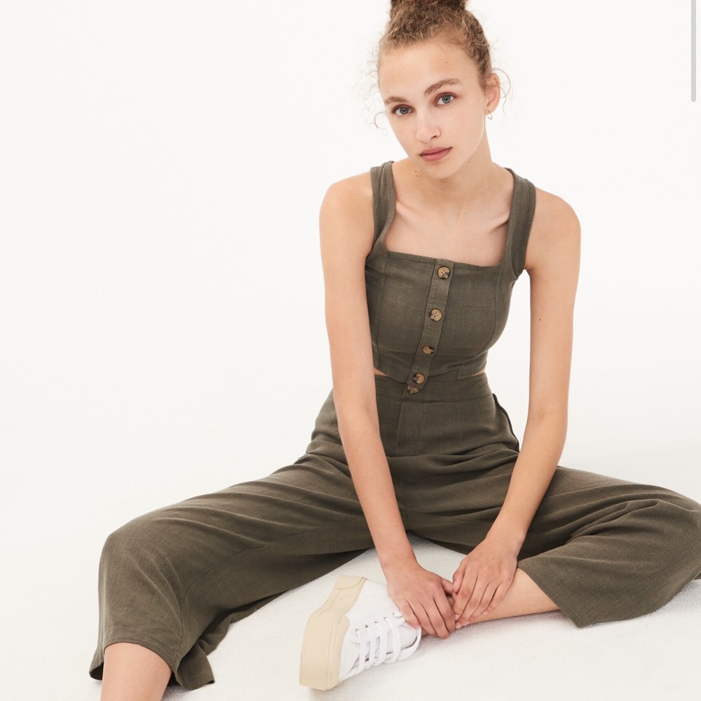 Black Linen Set